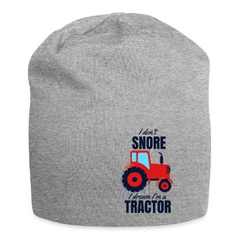 tractor - Jersey Beanie - heather grey - Front