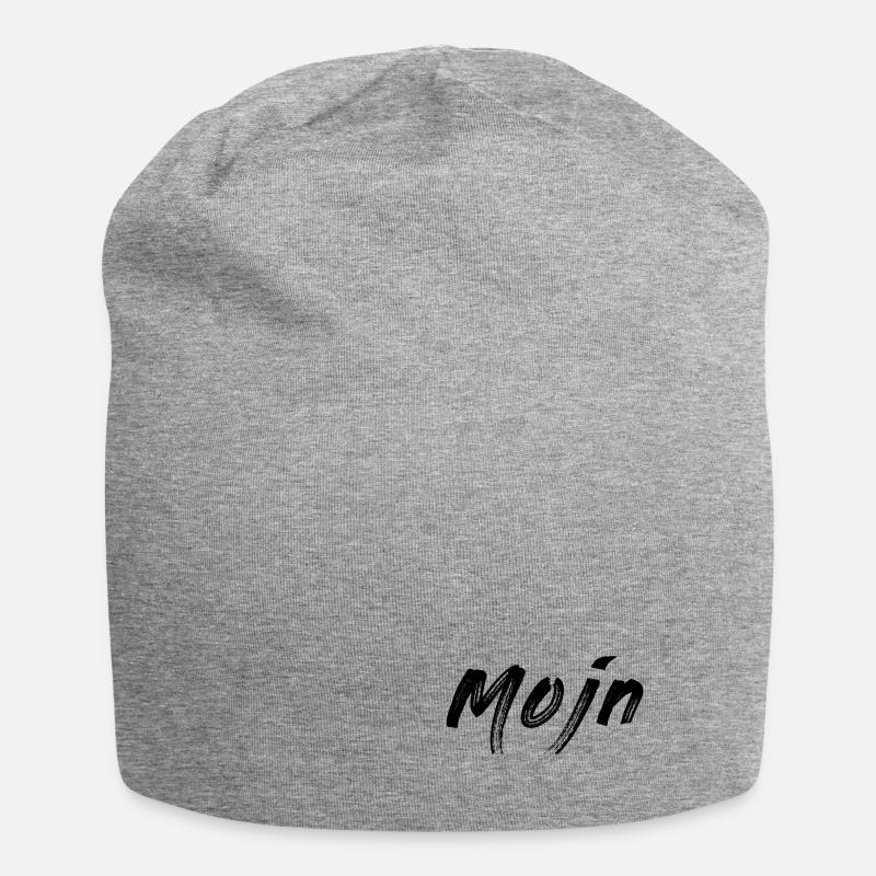 Mojn! - Jersey-Beanie - Grau meliert