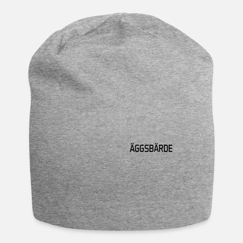 Äggsbärde Experte Sächsisch Geschenkidee - Jersey-Beanie - Grau meliert