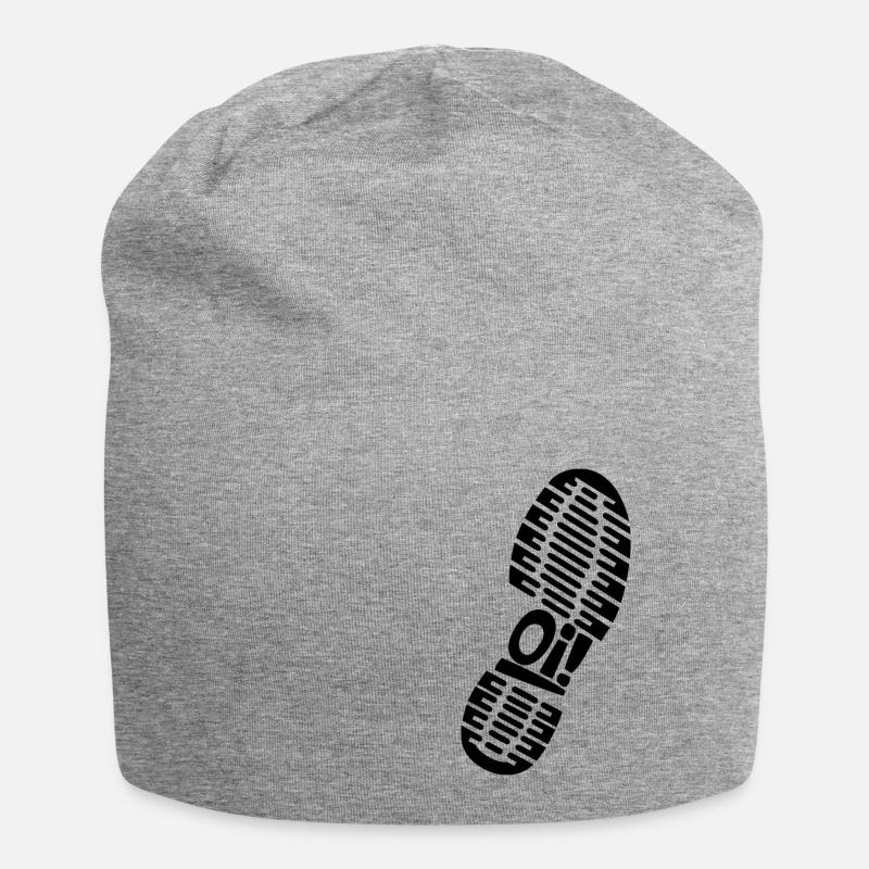 Oi! my Boots! - Jersey Beanie - heather grey
