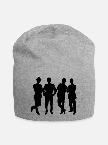 Boy group - Jersey-Beanie - Grau meliert