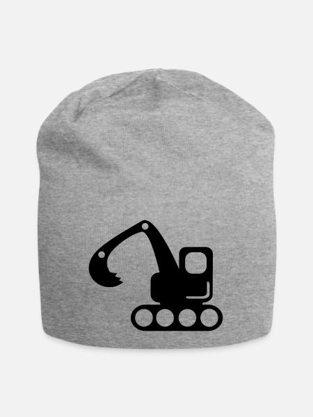 Bagger - Jersey-Beanie - Grau meliert