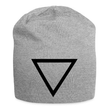 wasser - Jersey-Beanie - Grau meliert - Vorne