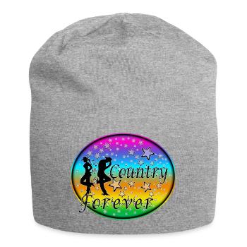 country forever - Bonnet en jersey - gris chiné - Devant