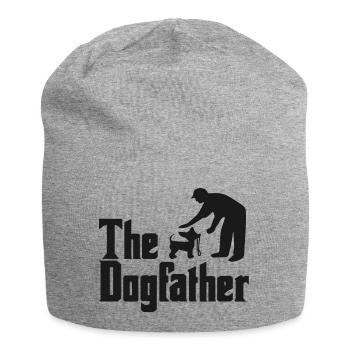 The Dogfather der Hundevater - Jersey-Beanie - Grau meliert - Vorne