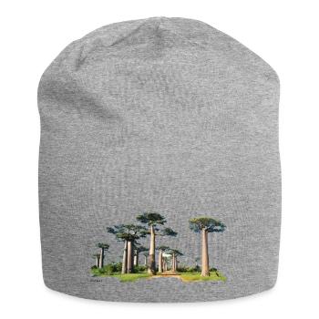 Baobab - Jersey-Beanie - Grau meliert - Vorne