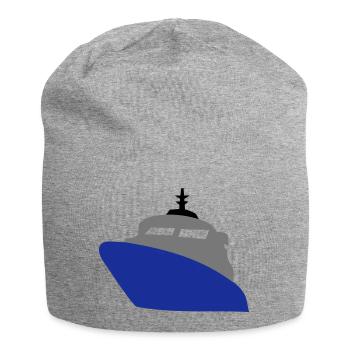 schiff - Jersey-Beanie - Grau meliert - Vorne
