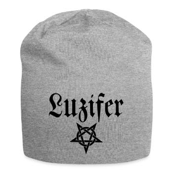 (luzifer2) - Jersey-Beanie - Grau meliert - Vorne