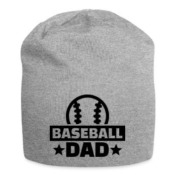 Baseball - Jersey-Beanie - Grau meliert - Vorne