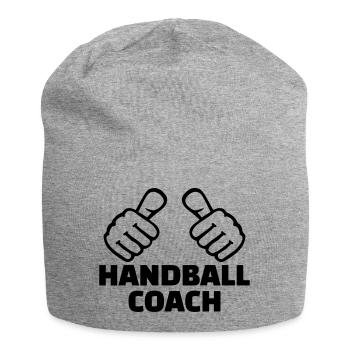 Handball coach - Jersey Beanie - heather grey - Front