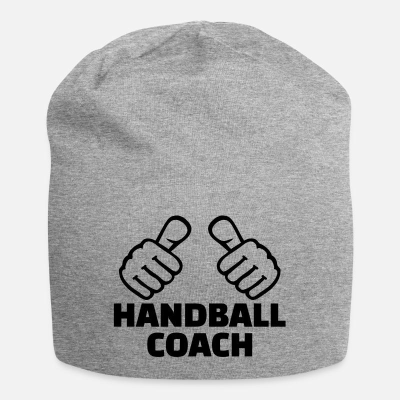 Handball coach - Bonnet en jersey - gris chiné