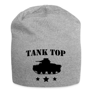 Tank Tank Top - Jersey Beanie - heather grey - Front