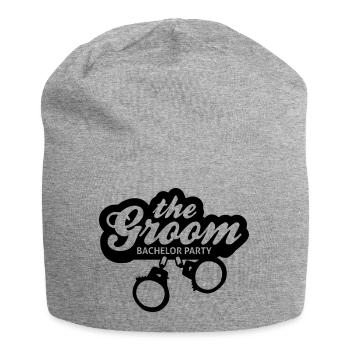 junggesellen abschied - Jersey-Beanie - Grau meliert - Vorne