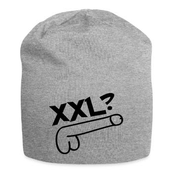 xxl dick - Jersey Beanie - heather grey - Front