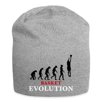 Basket Evolution Sports and humour 3c - Jersey Beanie - heather grey - Front
