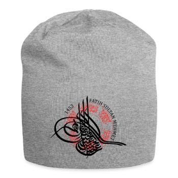 Fatih Sultan Mehmet - Jersey Beanie - heather grey - Front