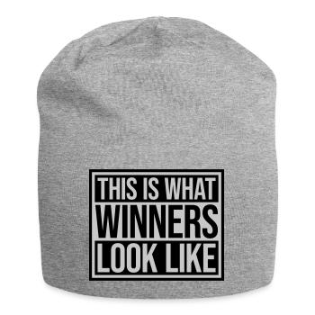À quoi ressemblent les gagnants - Bonnet en jersey - gris chiné - Devant