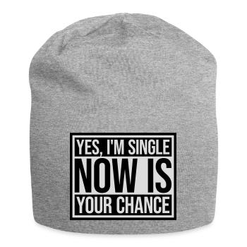 célibataire maintenant votre chance - Bonnet en jersey - gris chiné - Devant