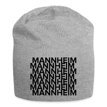 Mannheim Monnem Mannheimat - Bonnet en jersey - gris chiné - Devant