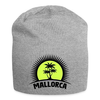 Majorque - Bonnet en jersey - gris chiné - Devant