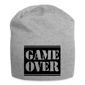 Fin du jeu - Bonnet en jersey - gris chiné - Devant