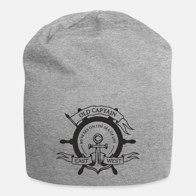 90 ans sur l’océan de la vie - Bonnet en jersey - gris chiné