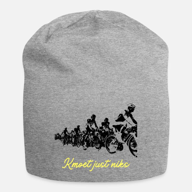 Kmoet just nothing, Dialecte anversois Chemises - Bonnet en jersey - gris chiné