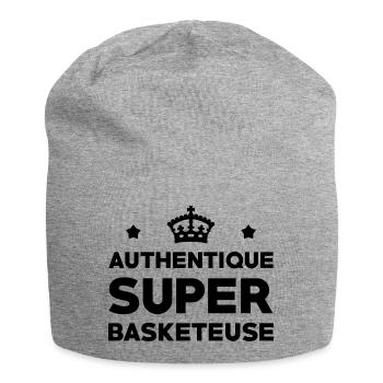 Authentischer Superbasketballspieler - Jersey-Beanie - Grau meliert - Vorne