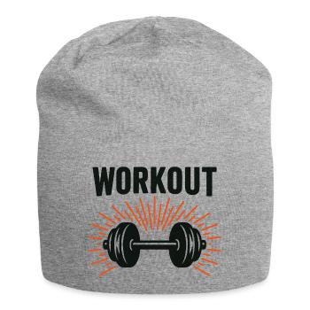 Barbell Burst Drive - Jersey Beanie - heather grey - Front