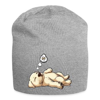 Labrador Labrador propriétaire Labrador lover - Bonnet en jersey - gris chiné - Devant