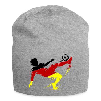 Retournée en pied aérien Allemagne Football - Bonnet en jersey - gris chiné - Devant