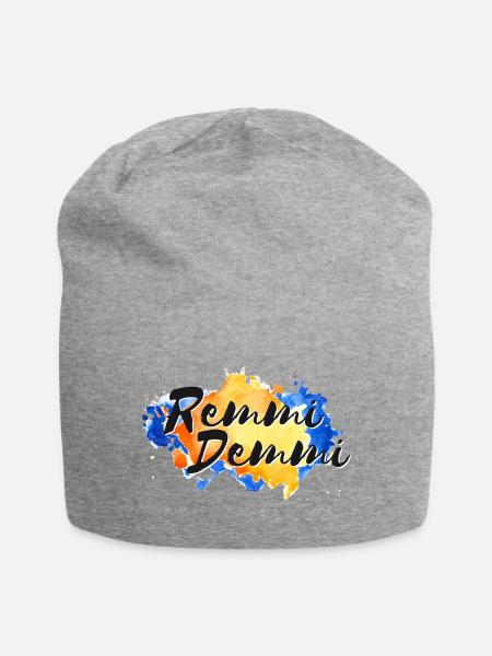Remmidemmi - Jersey-Beanie - Grau meliert