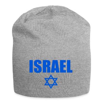 Israel - Bonnet en jersey - gris chiné - Devant