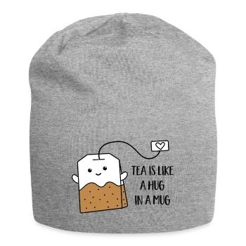 tea - Jersey Beanie - heather grey - Front