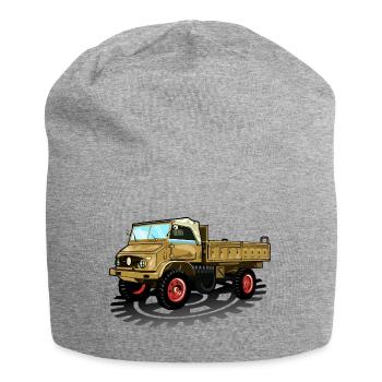 Unimog - Oldtimer - Offroad - Universal motor device - Jersey Beanie - heather grey - Front