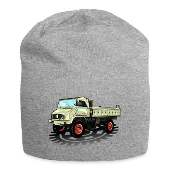 Unimog - Oldtimer - Offroad - Universal motor device - Jersey Beanie - heather grey - Front