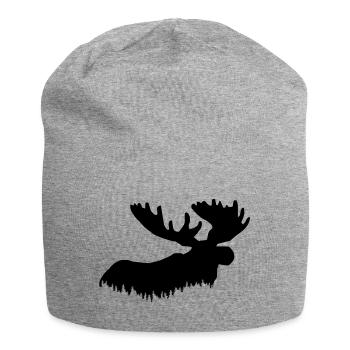 élan - Bonnet en jersey - gris chiné - Devant