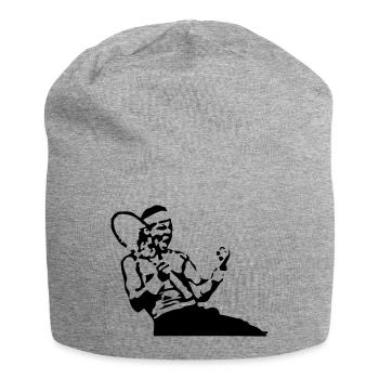 tennis - Jersey-Beanie - Grau meliert - Vorne