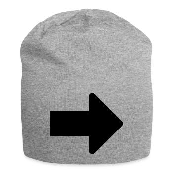 arrow - Jersey-Beanie - Grau meliert - Vorne
