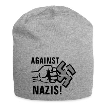 gegen_nazis_012011_g_3c - Bonnet en jersey - gris chiné - Devant