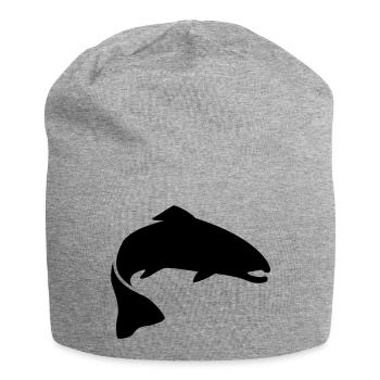 fish__f1 - Bonnet en jersey - gris chiné - Devant