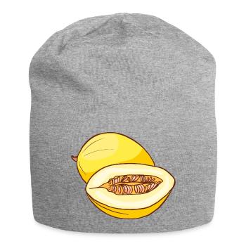 Honeymelon Sugar Melon - Jersey Beanie - heather grey - Front
