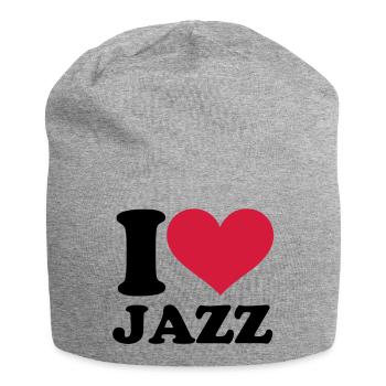 Jazz - Bonnet en jersey - gris chiné - Devant