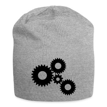 Gear for you / UK - Jersey-Beanie - Grau meliert - Vorne