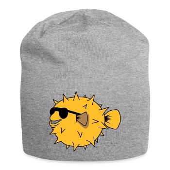 YEAH COOL - Bonnet en jersey - gris chiné - Devant