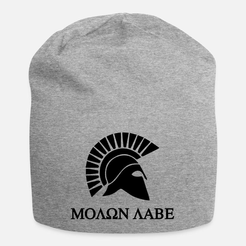 Molon Labe Spartakus - Jersey-Beanie - Grau meliert