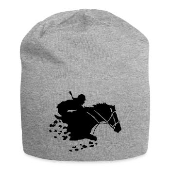 cavalière - Bonnet en jersey - gris chiné - Devant