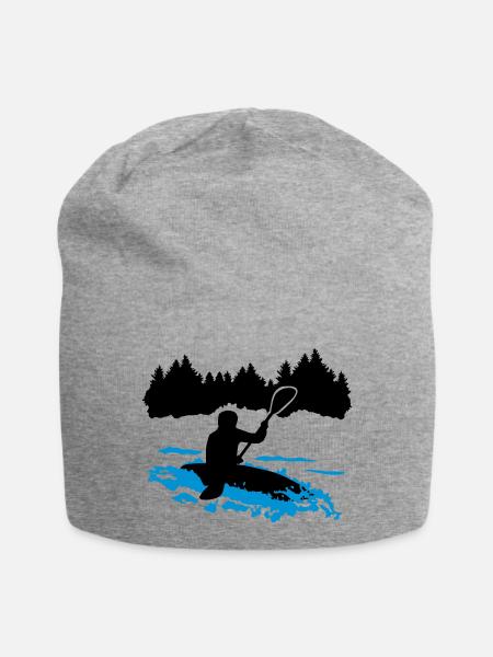 Kayaking, kayaking - Jersey Beanie - heather grey