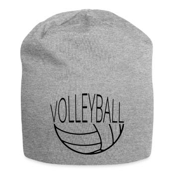 volleyball - Jersey Beanie - heather grey - Front
