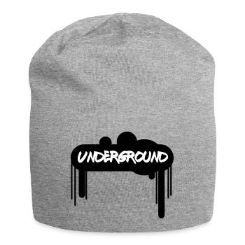Spray Underground –Graffiti Style Streetart Design - Jersey-Beanie - Grau meliert - Vorne